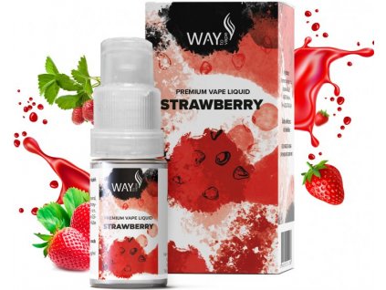 6534 strawberry 18mg way to vape 10ml e liquid
