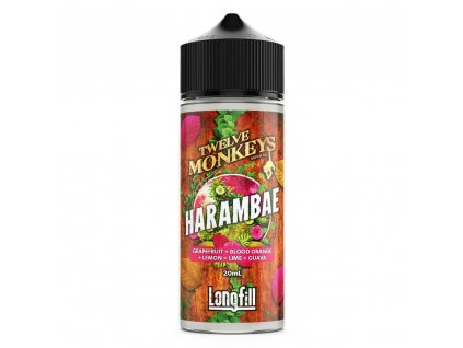 7671 harambae 12 monkeys classic shake vape 20ml 120ml aroma