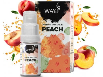 7986 peach 0mg way to vape 10ml e liquid