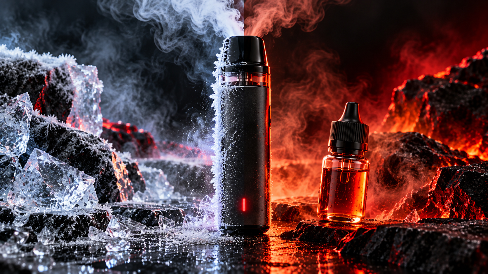 E-cigareta v mrazu a ve vedru: jak teplota mění baterii, liquid i chuť