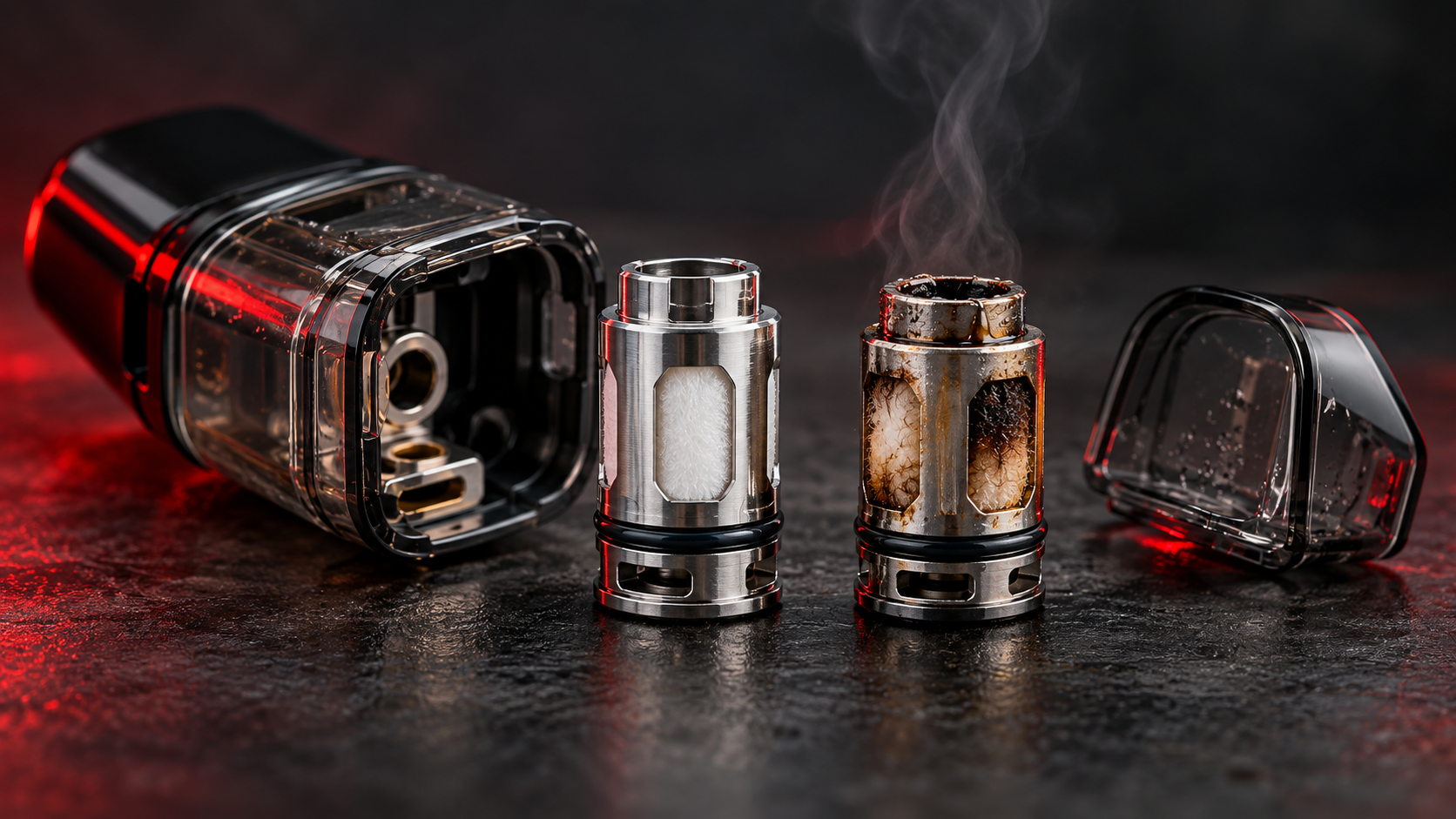 Proč elektronická cigareta chutná spáleně? Příčiny a řešení