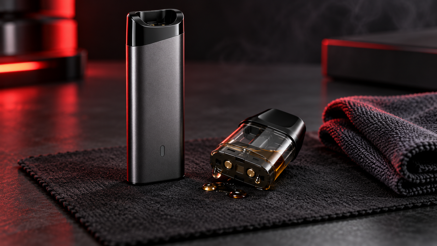 Proč elektronická cigareta protéká? Nejčastější příčiny a řešení