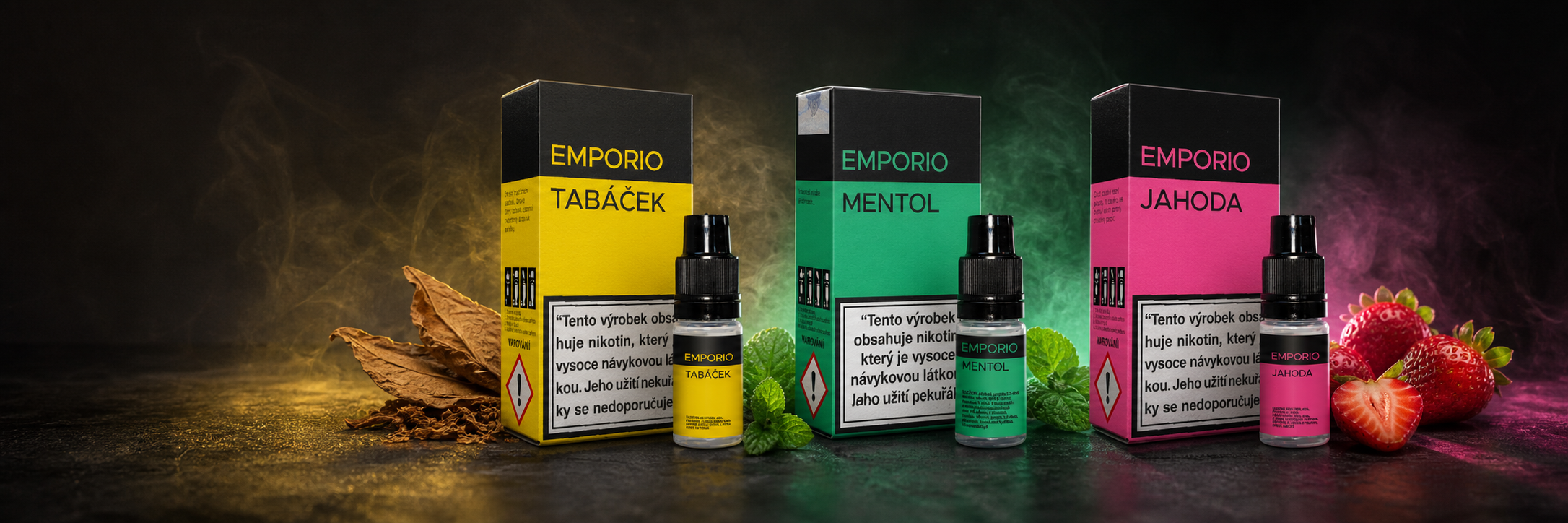 E-liquidy Emporio – nabídka příchutí