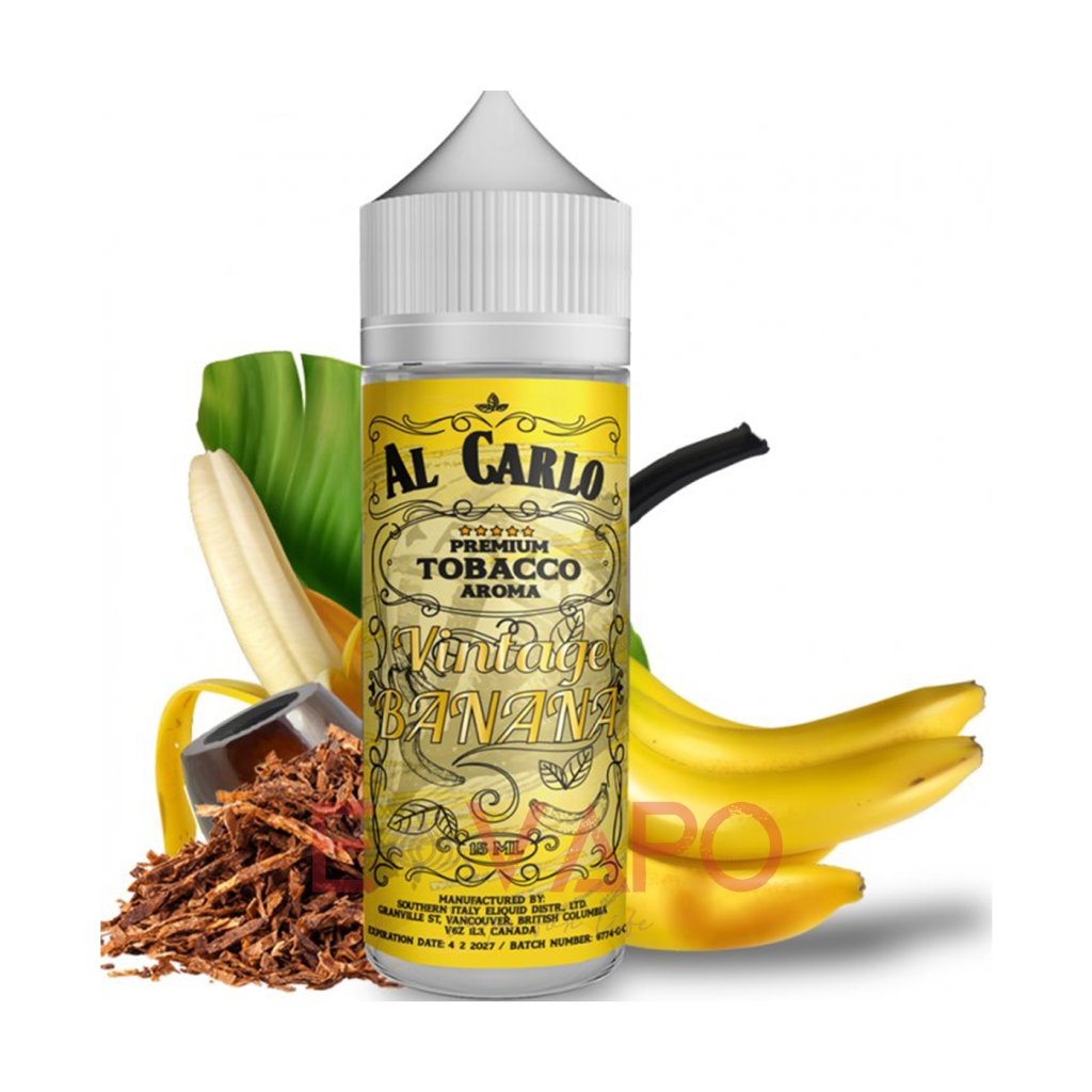Příchuť Al Carlo S&V - Vintage Banana 15ml