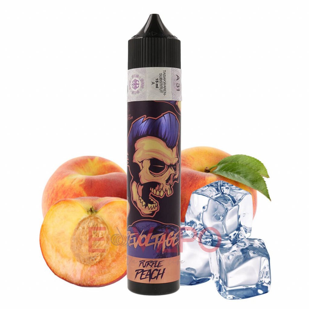 Příchuť Revoltage S&V Purple Peach (chladivá broskev) 15ml