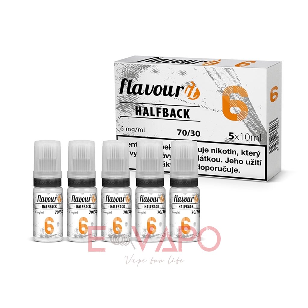 Nikotinová báze Flavourit HALFBACK - 70VG/30PG - 6mg