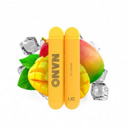 Lio Nano - Mango Ice jednorázová cigareta Salt 