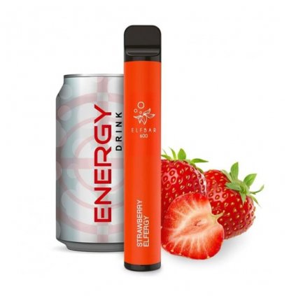 Elf Bar 600 Energy drink s jahodou (Strawberry Elfergy)