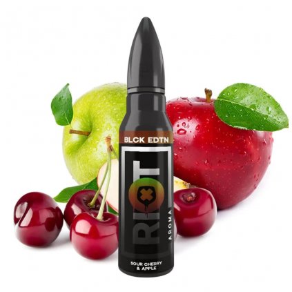 Riot Squad Black Edition Sour Cherry and Apple Višeň a jablko