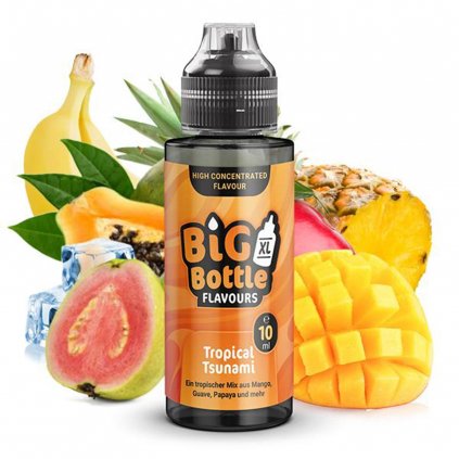 Příchuť Big Bottle Tropical Tsunami (chladivé mango s banánem)