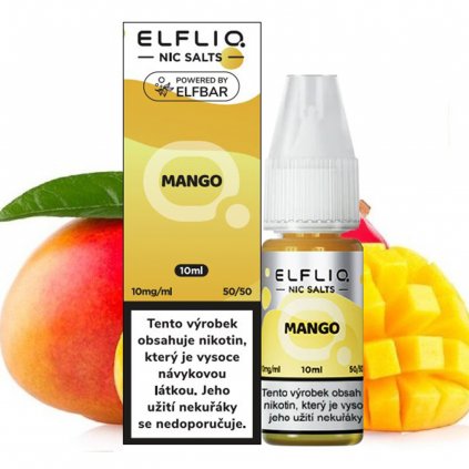 e liquid ELFLIQ Nic Salts Mango 10mg 10ml