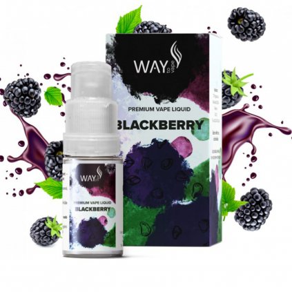 e liquid Way To Vape Blackberry (ostružina)