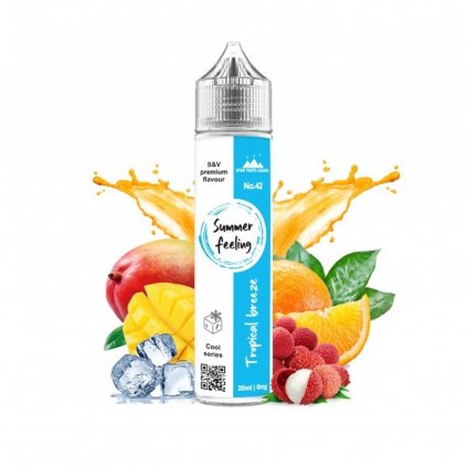 Příchuť Summer Feeling S&V Tropical Breeze (chladivé mango s liči) 20ml