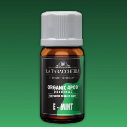 Příchuť La Tabaccheria Organic 4 POD E Mint10ml