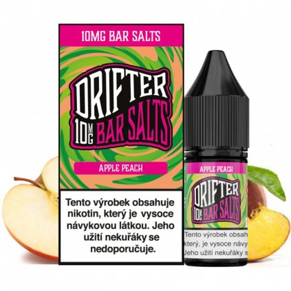 e Liquid Drifter Salts Apple Peach (jablko s broskví) 10ml 10mg