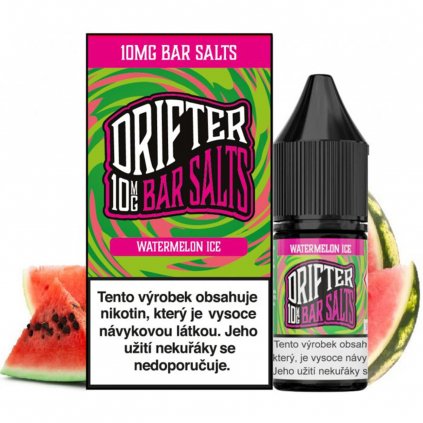 e Liquid Drifter Salts Watermelon Ice (chladivý, vodní meloun) 10ml 10mg