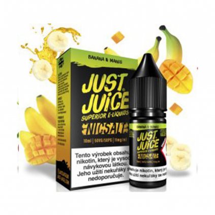 e liquid Just Juice Satl Banana & Mango 10ml