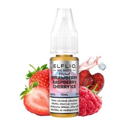Elfliq Strawberry Raspberry Cherry