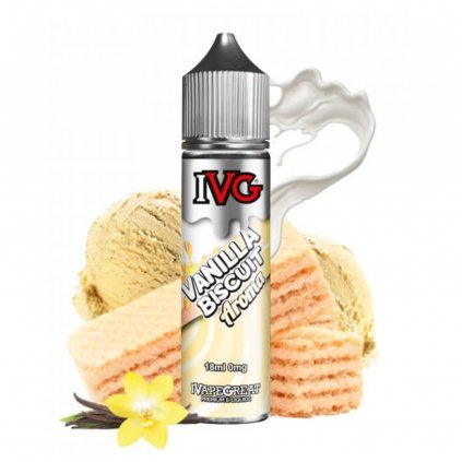 IVG Vanilla Biscuit Vanilková sušenka Shake & Vape