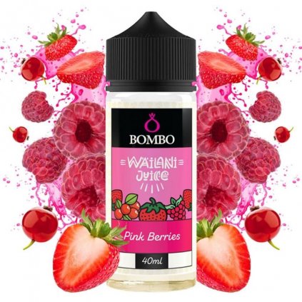 Bombo S&V Wailani Juice Pink berries (Maliny a jahody)