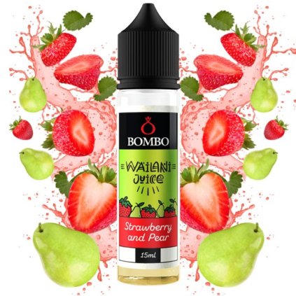 Příchuť Bombo Wailani Juice Strawberry Pears 15ml