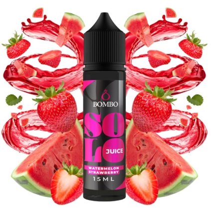 Příchuť Bomba Solo Juice Watermelon Strawberry 15ml