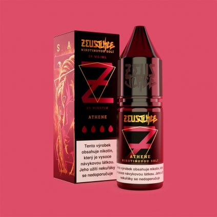 e liquid Zeus Juice NicSalt Athene (meloun, jahody, citrónová limonáda)