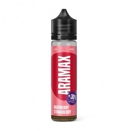 Příchuť Aramax S&V Raspberry Strawberry (Jahoda malina)