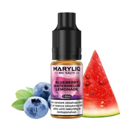Liquid MARYLIQ Nic SALT Blueberry Watermelon Lemonade 10ml 20mg