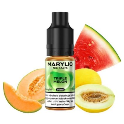Liquid MARYLIQ Nic SALT Triple Melon 10ml 20mg