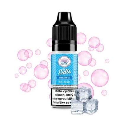 Liquid Dinner Lady Nic SALT Bubblegum Ice 10ml 20mg