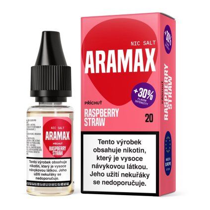 Aramax Salt Raspberry straw