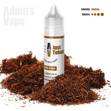 Příchuť Adam's Vape S&V Just Tobacco (tabák) 10ml