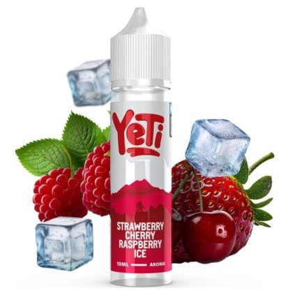 Příchuť Yeti Summer Series Strawberry Cherry Raspberry Ice 10ml