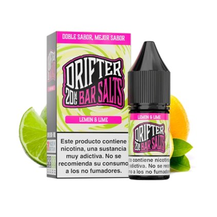 Juice Sauz Drifter Bar Salts Lemon Lime 10ml