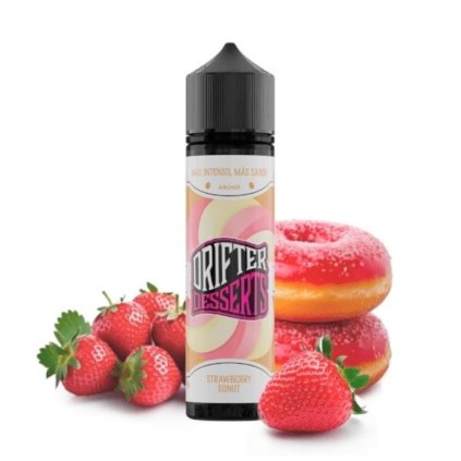 velky juice sauz drifter juice desserts strawberry donut 16ml 60ml shake and vape