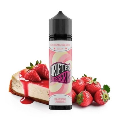 velky juice sauz drifter juice desserts strawberry cheesecake 16ml 60ml shake and vape