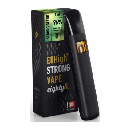 eighty8 e8high vaporizacni pero 96 e8h green apple 1ml.png