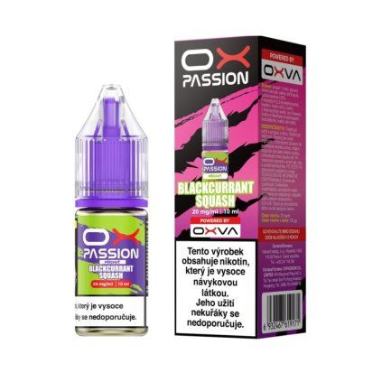 Oxva Ox Passion Blackcurrant Squash 20mg
