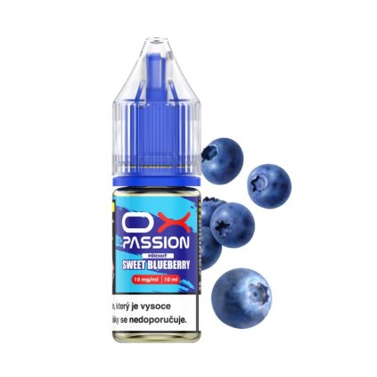 liquid oxva ox passion salts sweet blueberry 10ml 10mg