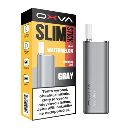 oxva slimstick elektronicka cigareta 1500mah watermelon 20mg grey color.png