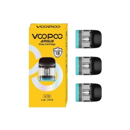 voopoo argus snap top fill cartridge 07ohm 2ml 3pack