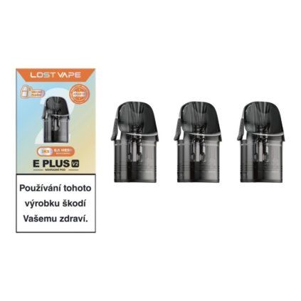 lost vape e plus v2 cartridge 06ohm 2ml 3pack