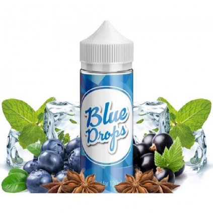 Infamous Drops - Blue Drops - Limonáda z bobulí