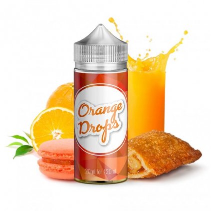 Příchuť Infamous Drops S&V - Orange Drops (Pomerančový Dort) 20ml