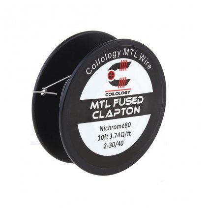 Coilology - MTL Fused Clapton Ni80 (2*30GA+40GA) 3,04m - Nichromový odporový drát