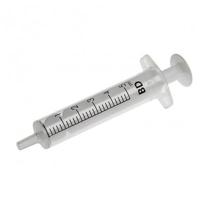 Injekční stříkačka - Bez jehly / 5ml