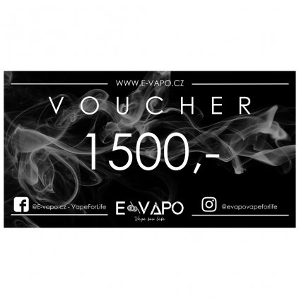 Dárkový voucher - 1500kč