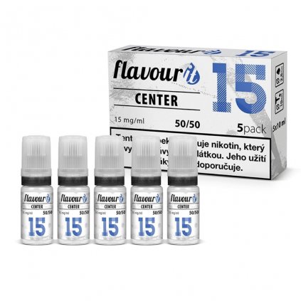 Nikotinová báze Flavourit CENTER - 50VG/50PG - 15mg