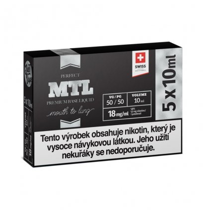 Nikotinová báze JustVape MTL - 50VG/50PG - 18mg